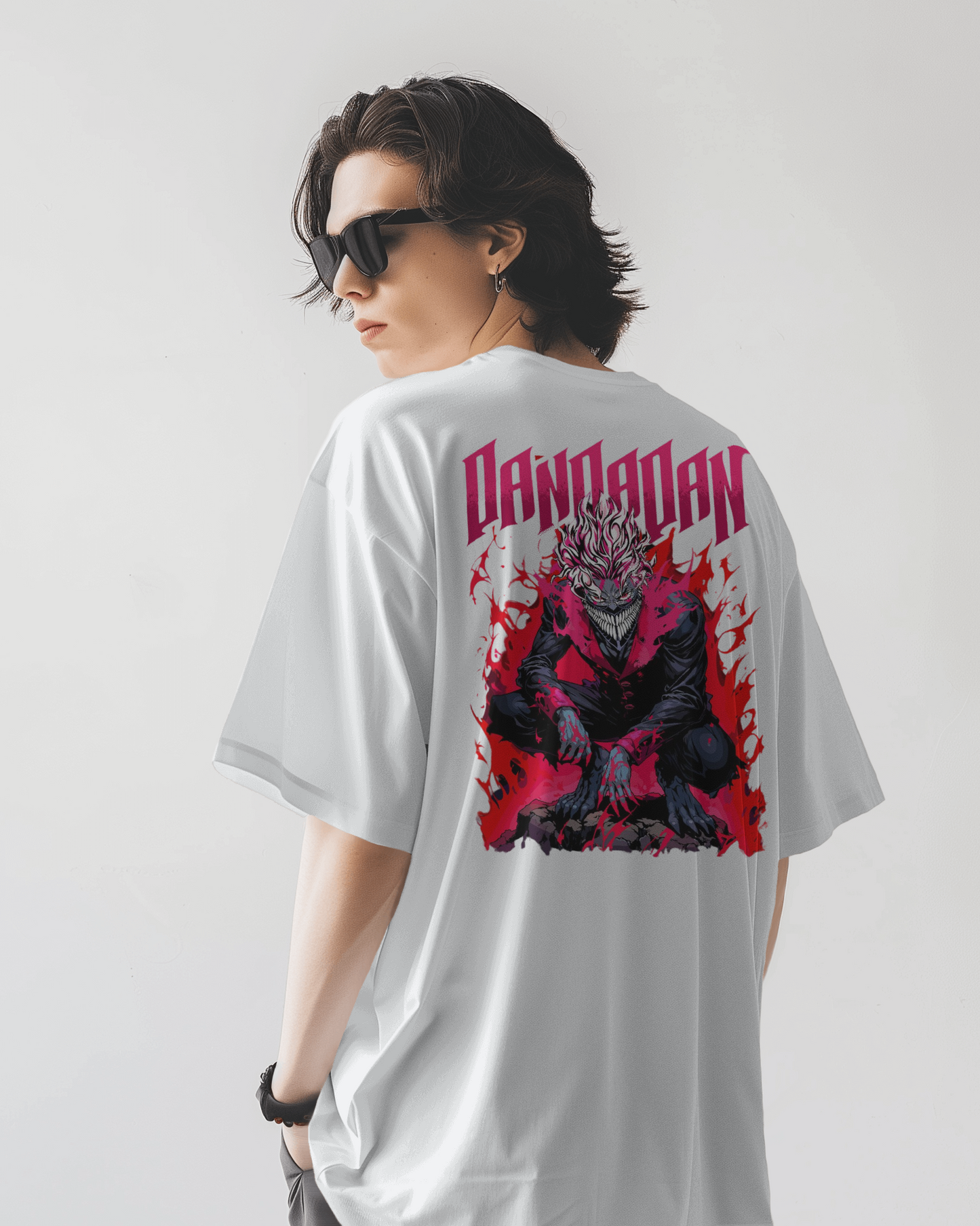 Dandadan Oversized Unisex T-Shirt | Anime Streetwear Graphic Tee | Bold Spirit Edition