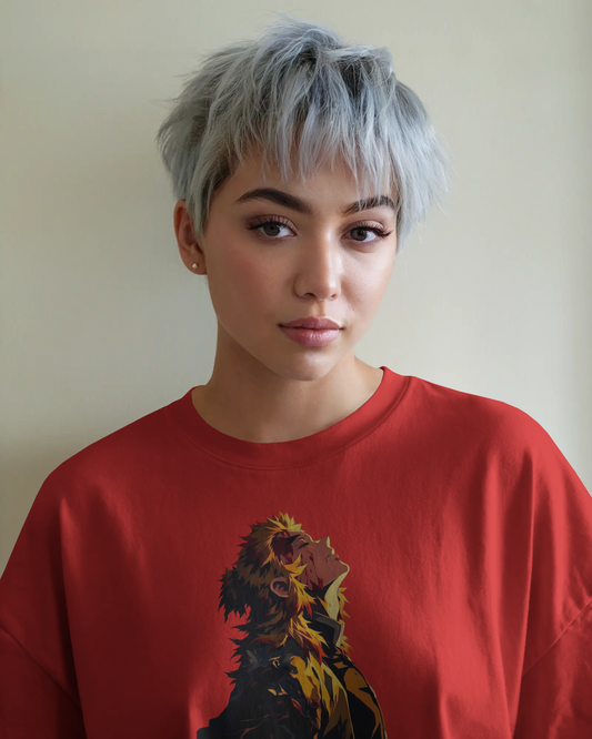 Rengoku 'Set Your Heart Ablaze' Flame Hashira T-Shirt